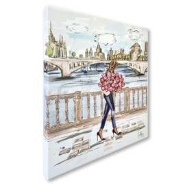 Colleen Karis Designs | Sunday Farmer's Market | Canvas Wall Art, 24x20