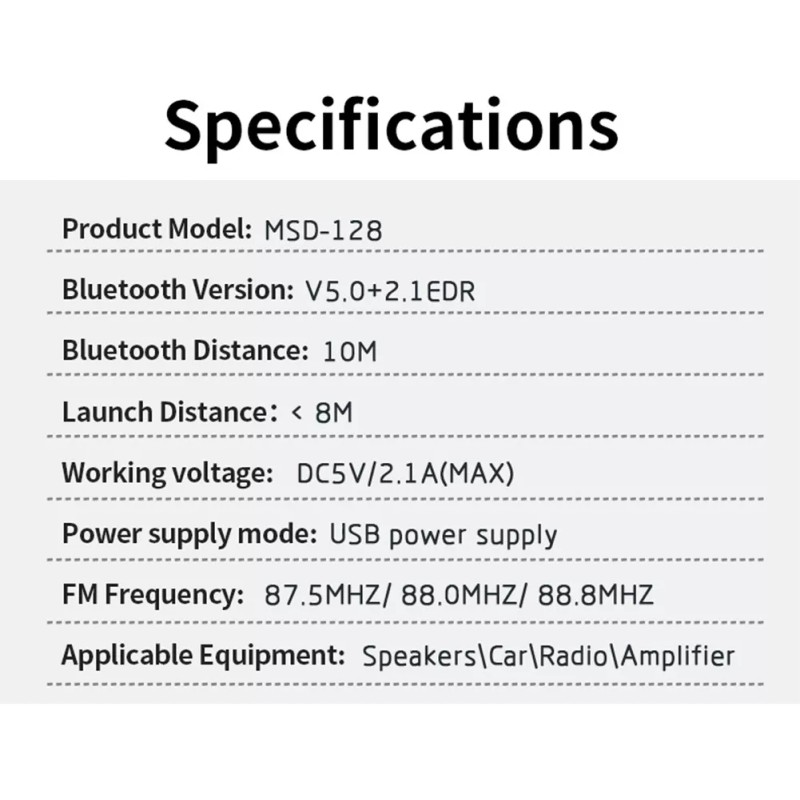 BT-Electronics Receptor Audio B9 Bluetooth Con Pantalla Música Y Llamadas