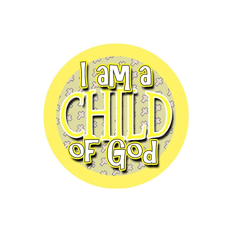 144 Child of God 30 mm School Christian Reward Stickers,