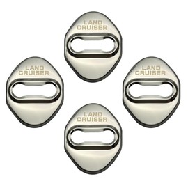 TADOKAPATU Toyota LAND CRUISER 250 Series Limited Edition Striker Cover, Door Lock Cover, Plating, Accessories, Interior Parts, Stainless Steel, 4 Pieces, Easy Installation, LCY-MGY