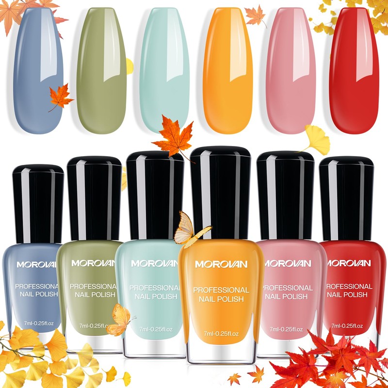 Morovan Set De Esmaltes De Uñas Kit De Esmaltes De