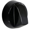 Spares2go Universal Black Control Switch Knob for All Makes and