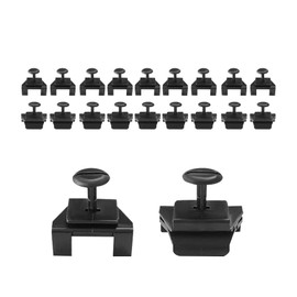 PACLVIO 20PCS Front Fender Bumper Cover Clip Pin Kit, Car Bumper Clips, 53879-58010 47749-58010 Engine Under Cover Push-Type Retainer Clips Replacement for Toyota Lexus Tacoma Avalon Camry Corolla