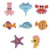 Syntego 8pcs 5D Diamond Art Assorted Colourful Sea Creatures Magnets