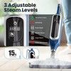 Sapodilla 12 in 1 Steam Mop, Detachable Handheld Steam Cleaner