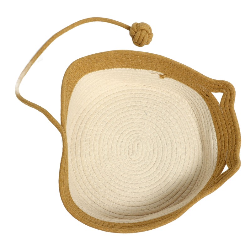 Handwoven Cotton Rope Cat Bed Multifunctional Exquisite Comfortable Cat House