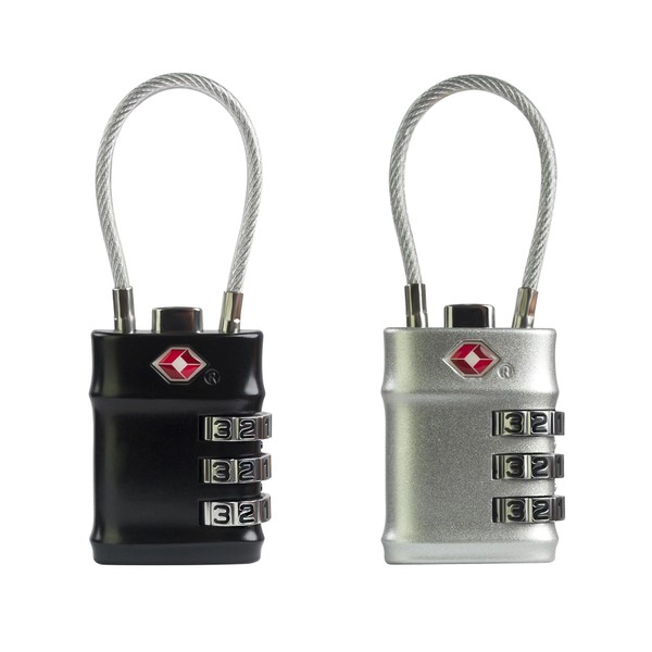 UP Security Luggage Locks TSA Approved, Small Padlock Combination with