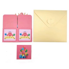 Unbranded 3D Popup Happy Birthday Card