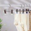 Skroad 10 Pack Boot Hangers with 2 Clips, Small Pant