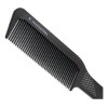 Lobo Peine Para Cabello Tipo Flat Top Plastico Negro