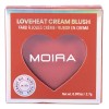 Rubor Crema Moira Loveheat Luminoso Vegano Sin Parabenos 12h