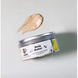 BEEDA Shimmering Body Butter with Beeswax, Honey & Propolis | Golden Glow