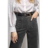 satisnew Corduroy Pants Women Elastic Waist Womens Bell Bottoms Flare