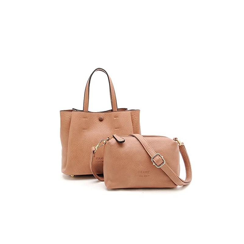 FIRANO A402168 Women's Arno Label 3 Room 2-Way Tote Bag