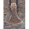 Kiss of Leather Solid Axe Pendant Bronze No. 36