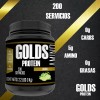 Suplemento Aminoácidos Golds Protein 1kg En Polvo 200servis