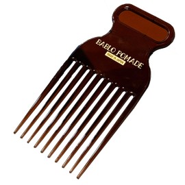 BABLO POMADE Afro Comb, Men's Comb, Perm, Pomard, Mesh Comb, Coarse, Barber, Perm Comb, Made in Japan
