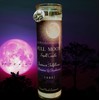 FULL MOON Spell Candle Vigil Ritual Fixed W/Moonstones Frankincense Thyme
