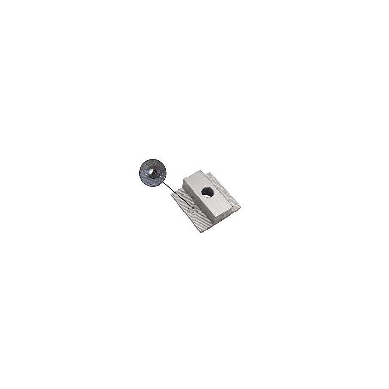 Solar mid clamp Panel 5/8 with Ground pin Pack of