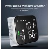 Automatic Digital Wrist Blood Pressure Monitor BP Machine Cuff LED