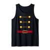 Toy Soldier Nutcracker Uniform Costume Christmas Advent Nut Tank Top