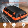 Blueshyhall Car Rooftop Cargo Carrier Bag, 15 Cubic Feet Waterproof