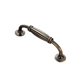 Vintage Style Antique Bronze Handle Pulls, Door Handles Cabinet Handles Wardrobe Handles, Drawer Knobs Kitchen Knobs, 96mm, 1 Pcs