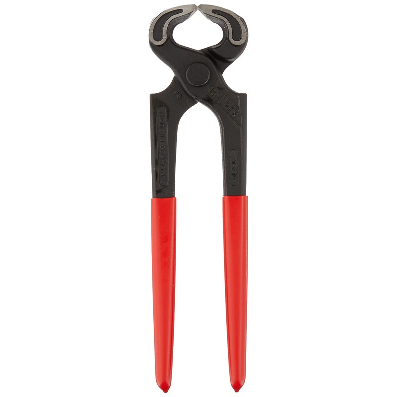 KNIPEX Tools - Carpenters' End Cutting Pliers (5001210),Grips Plastic Coated,