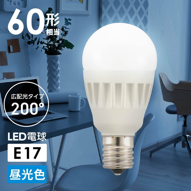 Ohm Electric LDA6D-G-E17 IS51 06-4479 OHM LED Bulb, Small E17