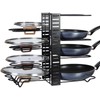 Pot Rack Organizer for Cabinet, 8 Tier Adjustable Pots Holder