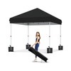 Garvee 10x10 Pop Up Canopy Tent Outdoor Canopy One-Person Set