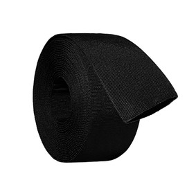 2.5" ID Nylon Protective Hose Sleeve, Nylon Protective Sleeve Nylon Protective Sheath Nylon Cable Cover for Welding Torch Hydraulic Hose, 25' Length, Black