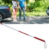 Folding Blind Cane Aluminum Alloy Prevent Slip Reflective Foldable Blind