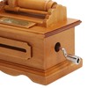 Gramophone Music Box Vintage Hand Crank Musical Box DIY Birthday