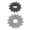 Hominas Motorcycle Engine Chain Sprocket, 428 14T Sprocket Steel Sprockets