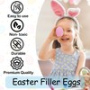 8Pcs Plastic Surprise Easter Eggs 5.7cm, Treat Filler Eggs, Multicolour