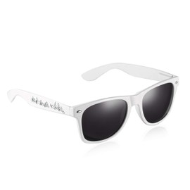 Underground Kulture White Drifter Style Sunglasses UV400 Unisex