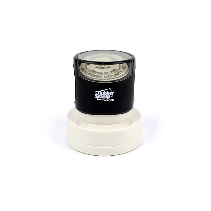 Maxmark Round Notary Pre-Inked Stamp for State of Florida