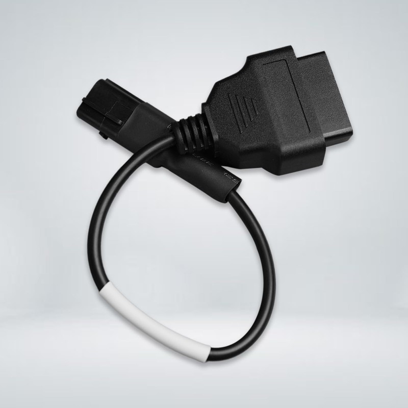 OBD2 Adapter Cable 3824-26 for KUBOTA Vehicles 4 Pin OBD2