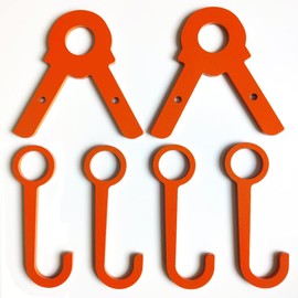 AR500 Steel Shooting Target Stand Hanger | TOAAOT Hang and Hook Target System for 1 Inch EMT Conduit