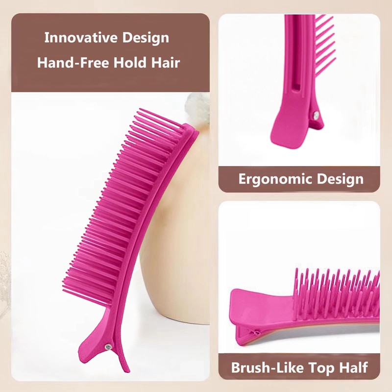 FUATY 2PCS Hair Clips for Styling Sectioning, Grip Styling Hair