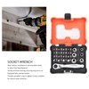 23 Pcs Socket Wrench Set Multi Functional 1/4 Inch Drive