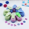 Four-Leaf Clover, Colourful Paper Shaper Punch, 10 Patterns Optional for