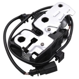 HAOTOM Front Hood Latch Lock Assembly w/Switch Compatible For VW Volkswagen Jetta 2005-2010 Golf GTI 2006-2008 R32 2008 Rabbit 2006-2009 Bonnet Engine Hood Lower Lock Latch 1K1823509E