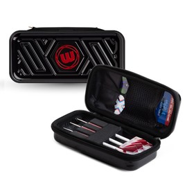 WINMAU Armor G1 Darts Wallet - Black. The dart case offers space for fully assembled darts and accessories - shockproof, extremely durable and safe