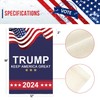 Trump 2024 Flag Take America Back Garden Flag Double Sided