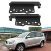 EMSea 1 Pair Car Double DIN Installation Dashboard Kit Compatible