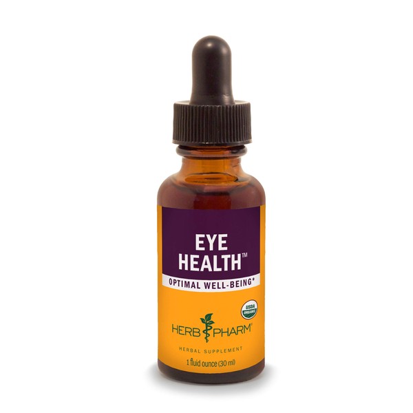 Herb Pharm Eye Health Liquid Herbal Formula with Bilberry and Goji Liquid Extracts - 1 Ounce
