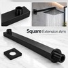 Wall Mounted Shower Head Extension Arm for Rainfall Showers –