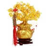 XUDREZ Feng Shui Money Tree Home Office Crystal Money Tree